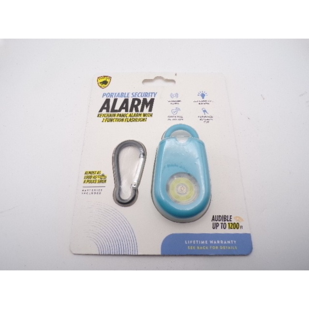 Guard Dog Security Portable Personal Alarm Keychain Panic‎ Flashlight 1200ft